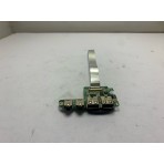 USB AND AUDIO BOARD DAUM3BPI6E0 3JUM3DB0010 FROM DELL INSPIRON 1564 LAPTOP